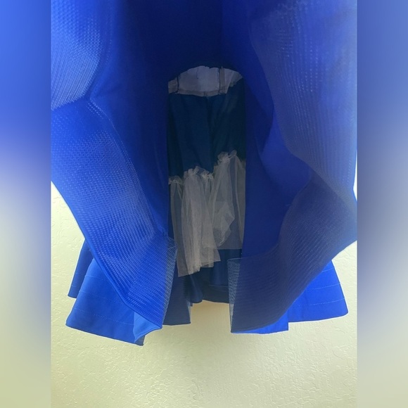 Ieena by Mac Duggal Fit & Flare A Line Low Back Cocktail Party Dress, size 4 - Picture 8 of 9